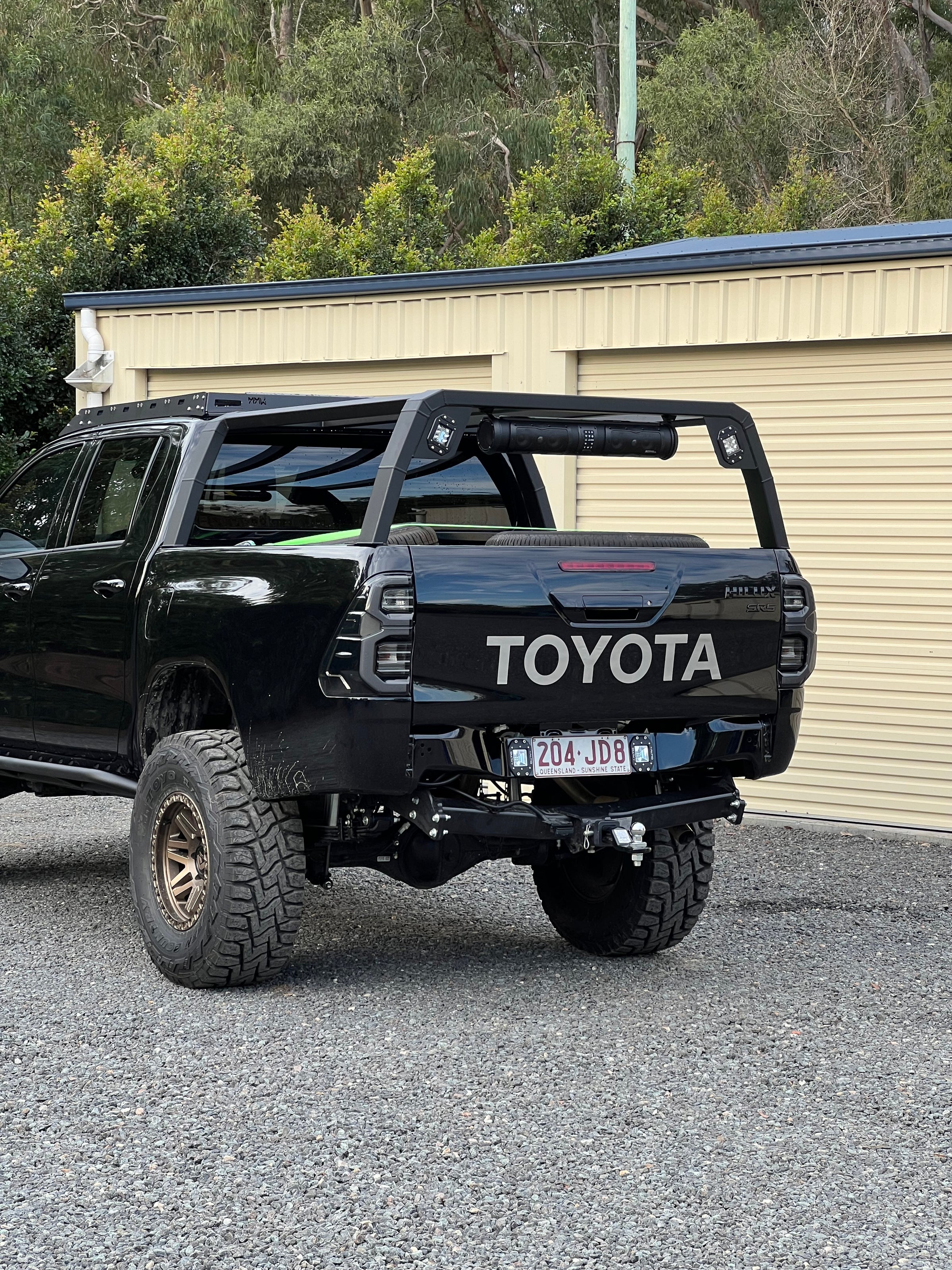 Custom Made Tub Racks N80 TUB RACK (5 TAPERED DESIGN) | Outlaw Customs 4x4